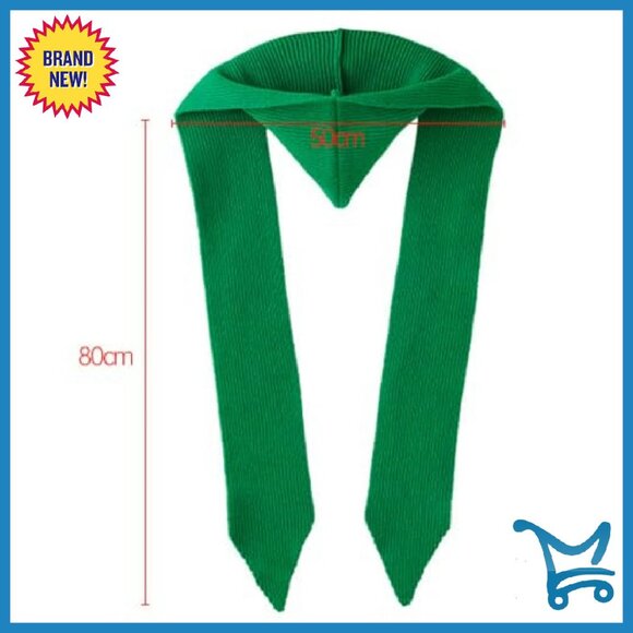 Winter Knitted Hooded Scarf Hat Shawl Wrap Warm Acrylic One Size - Picture 7 of 8